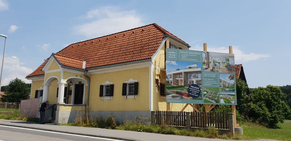 Datei:Mariatroster Straße 384, Bauprojekt.jpg