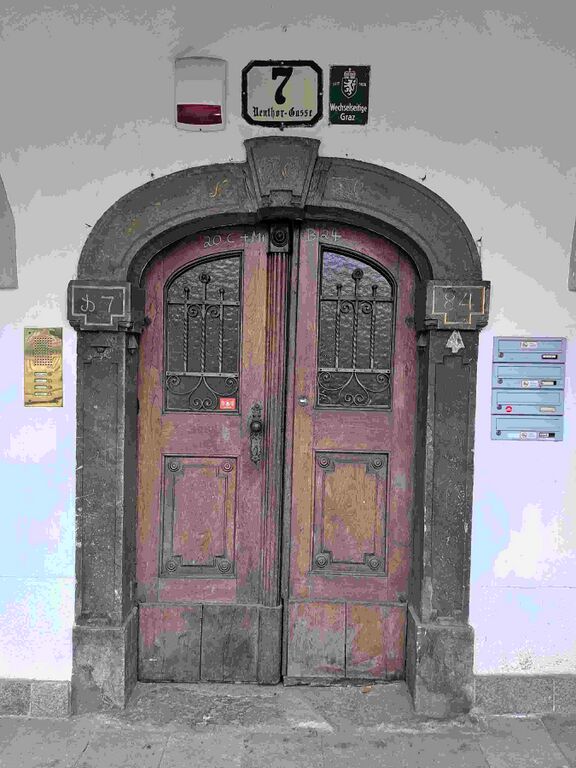 Datei:Neutorgasse 7, Portal (1784, J. G.).jpg