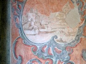 Kapaunplatz 2, 2. Stock, Detail einer Fensterlaibung