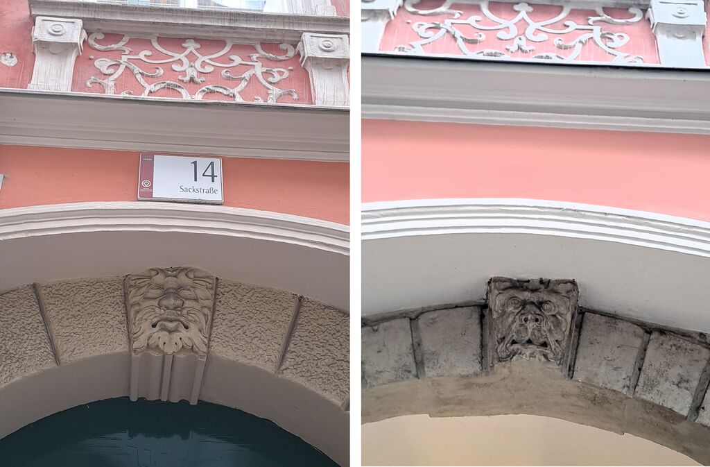 Datei:Sackstraße 14, Maskarons.jpg