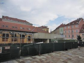 Bauzustand Hof