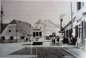 Endstation um 1930 (Sammlung Laukhardt)